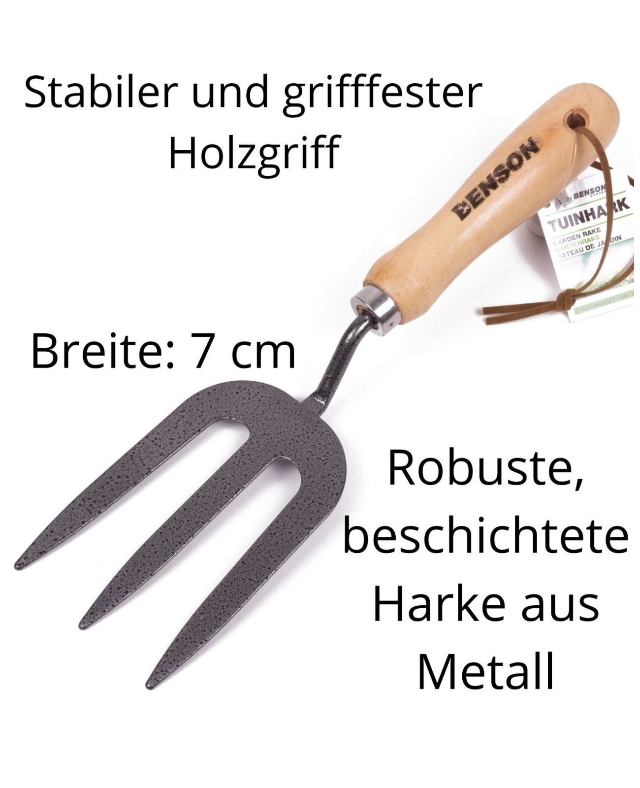 Gartenharke Handharke Handraklle Garten Harke Pflanz Blumen Kralle Hand Rechen