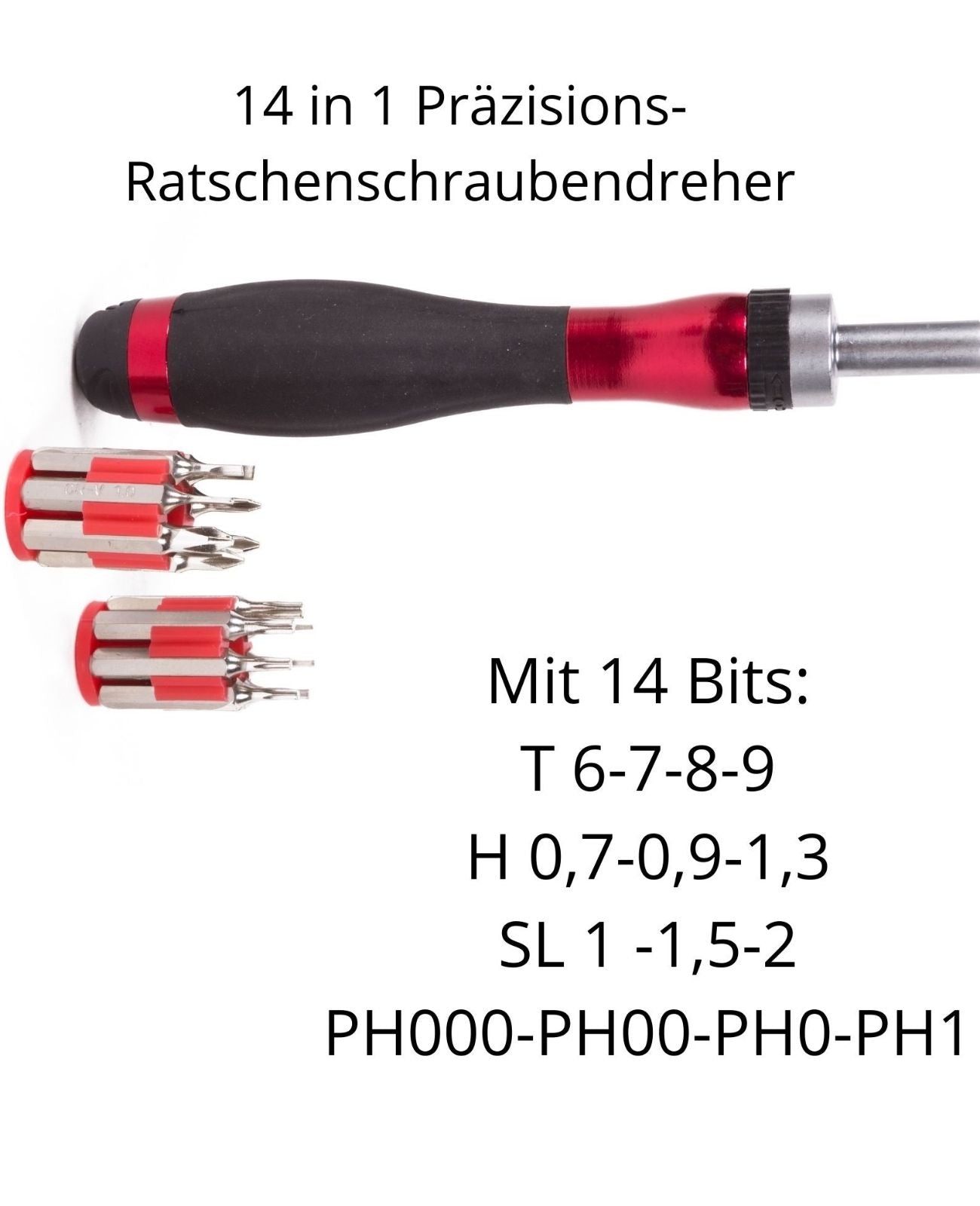 Ratschenschraubendreher Schraubenzieher Schraubendreher Präzision 14 in 1