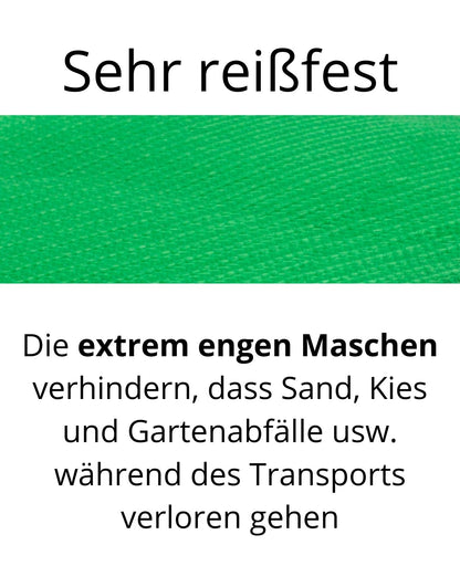 Anhängernetz feinmaschig Containernetz Ladungssicherung 250 x 140 cm