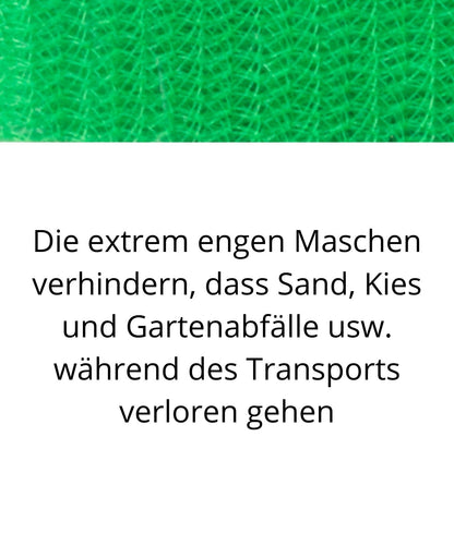 Anhängernetz feinmaschig Containernetz Ladungssicherung 350 x 180 cm