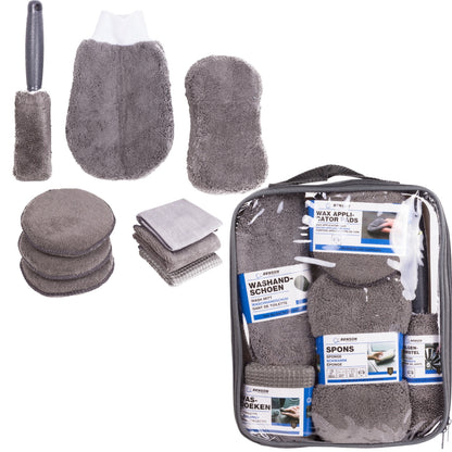 Mikrofaser Felgenbürste Autopflege Waschhandschuh Reinigungsbürste 9x