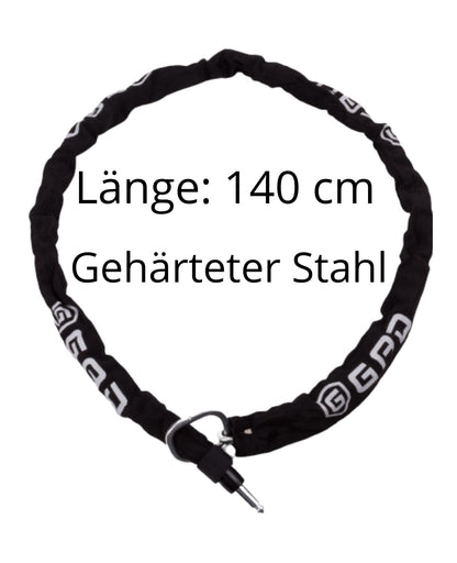 Einsteckkette Steckkette für Rahmenschloss GAD-PI 5,5x1400 mm