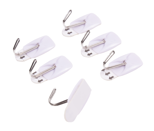 Handtuchhalter Klebehaken Selbstklebend Wand Handtuch Haken ohne Bohren 6x