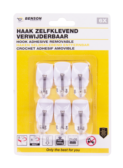 Handtuchhalter Klebehaken Selbstklebend Wand Handtuch Haken ohne Bohren 6x