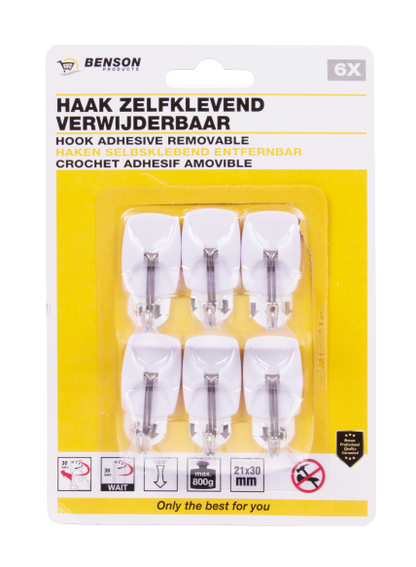 Handtuchhalter Klebehaken Selbstklebend Wand Handtuch Haken ohne Bohren 6x
