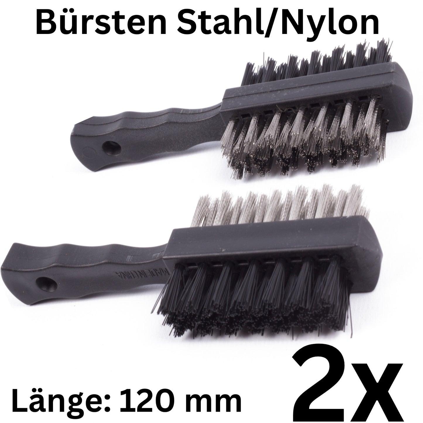 Drahtbürste Set Bürsten Metallbürste Nylonbürste Rostbürste Reinigungsbürste