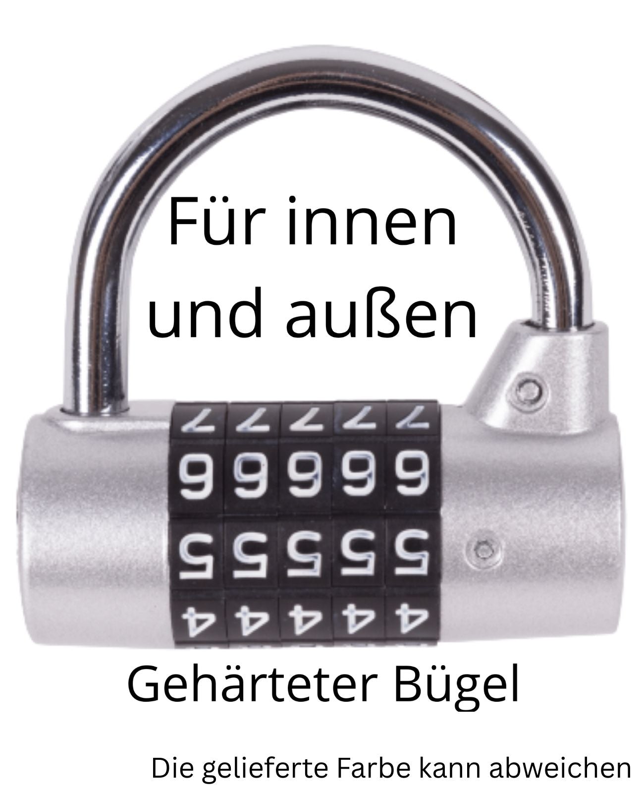 Zahlenschloss Kombinationsschloss Vorhangschloss Kofferzahlenschloss Fahrrad