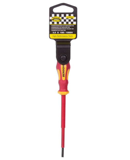 Schraubendreher Schlitz 3,5 x 100mm Isoliert Elektriker Ergonomisch optimiert