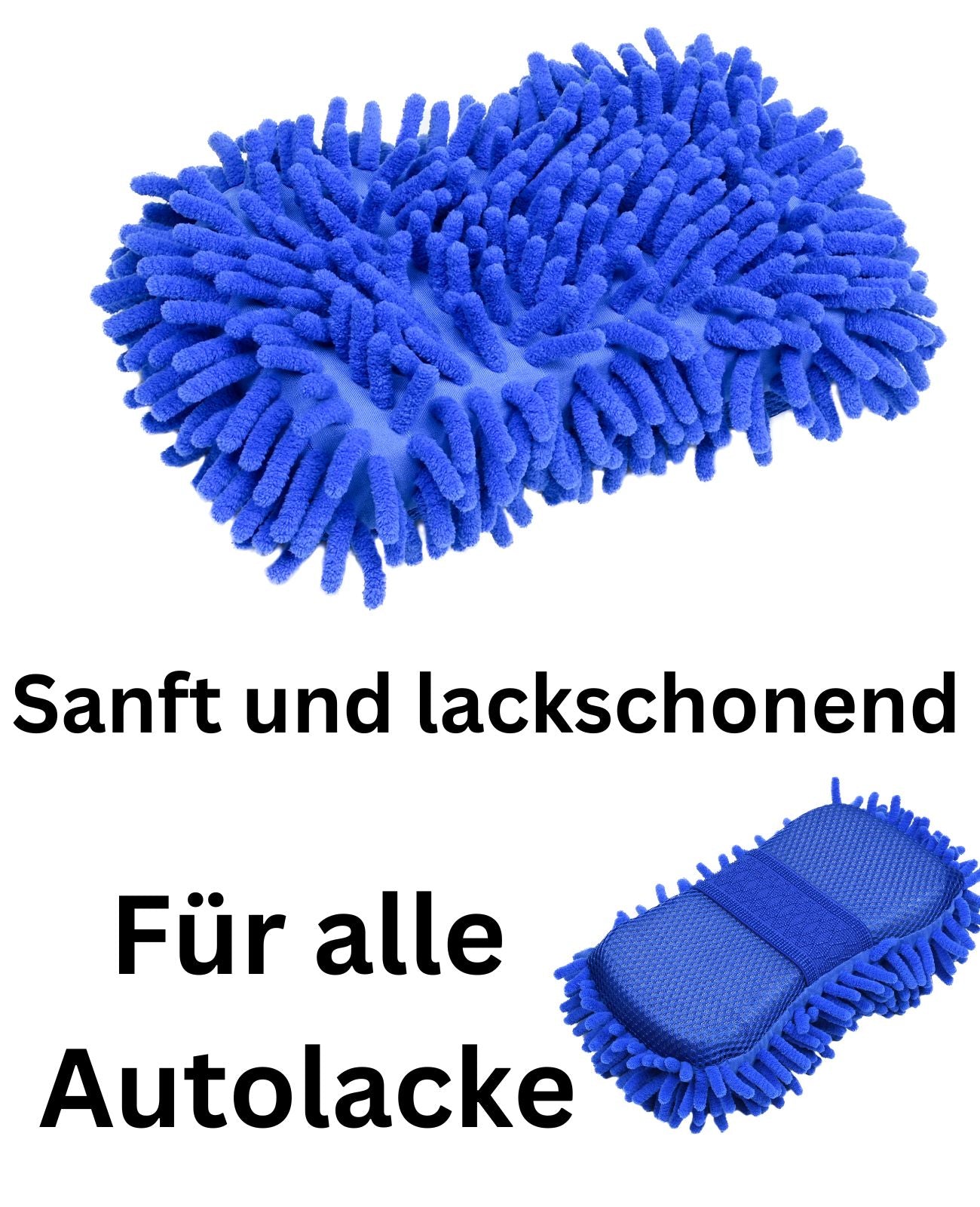 Mikrofaser Autoschwamm Schwamm Waschschwamm Pflege Polierschwamm