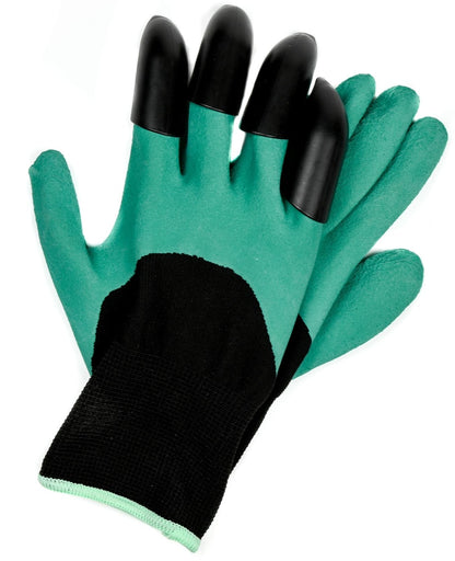 Gartenhandschuhe mit 4 Klauen zum Graben Garten Handschuhe Gartenarbeit 1 Paar