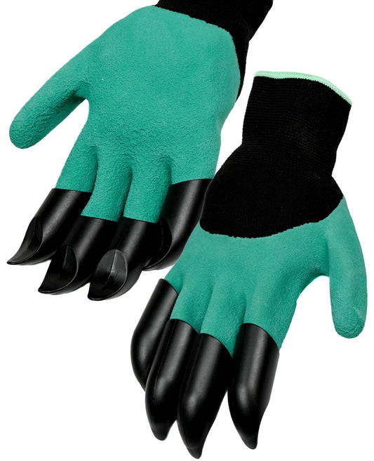 Gartenhandschuhe mit 4 Klauen zum Graben Garten Handschuhe Gartenarbeit 1 Paar