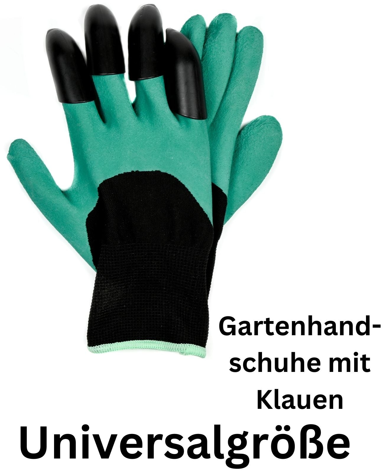 Gartenhandschuhe mit 4 Klauen zum Graben Garten Handschuhe Gartenarbeit 1 Paar