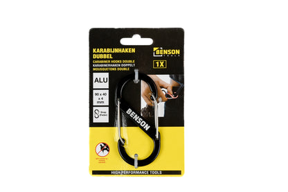 Karabinerhaken Alu Karabiner Doppelkarabiner Schlüsselanhänger