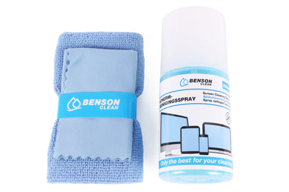 Bildschirm Reinigungsset Bildschirmreiniger Reinigungsspray Mikrofaser Tücher
