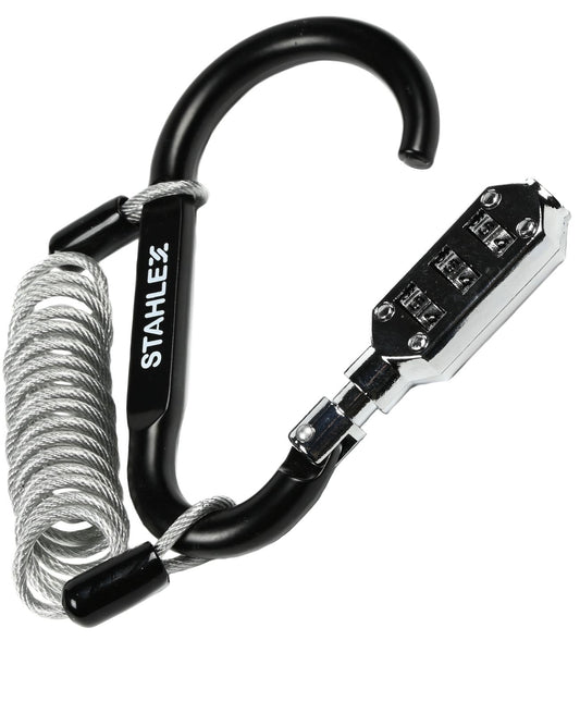 Spiralbakelbschloss Fahrradschloss Helmschloss Zahlenschloss Karabiner