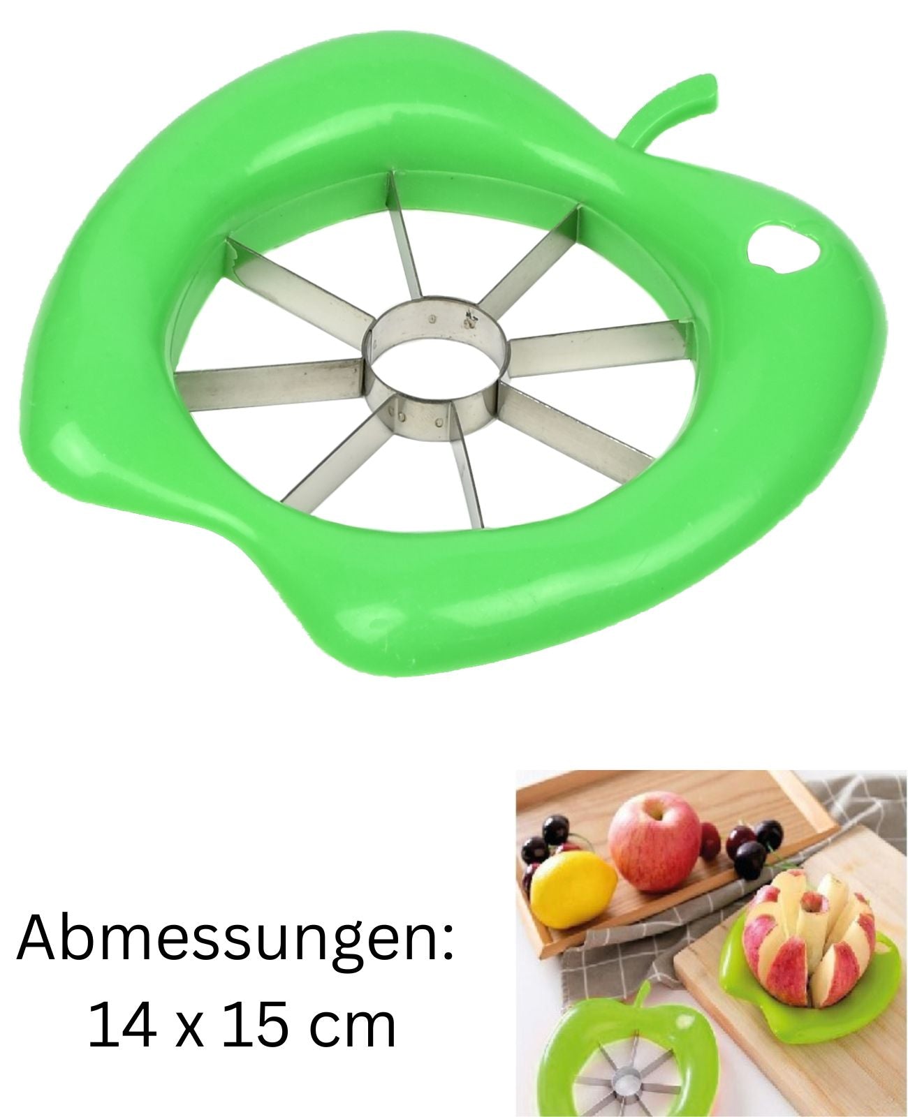 Apfelschneider Obstteiler Birnenschneider Apfelteiler Obstschneider Apfelspalter