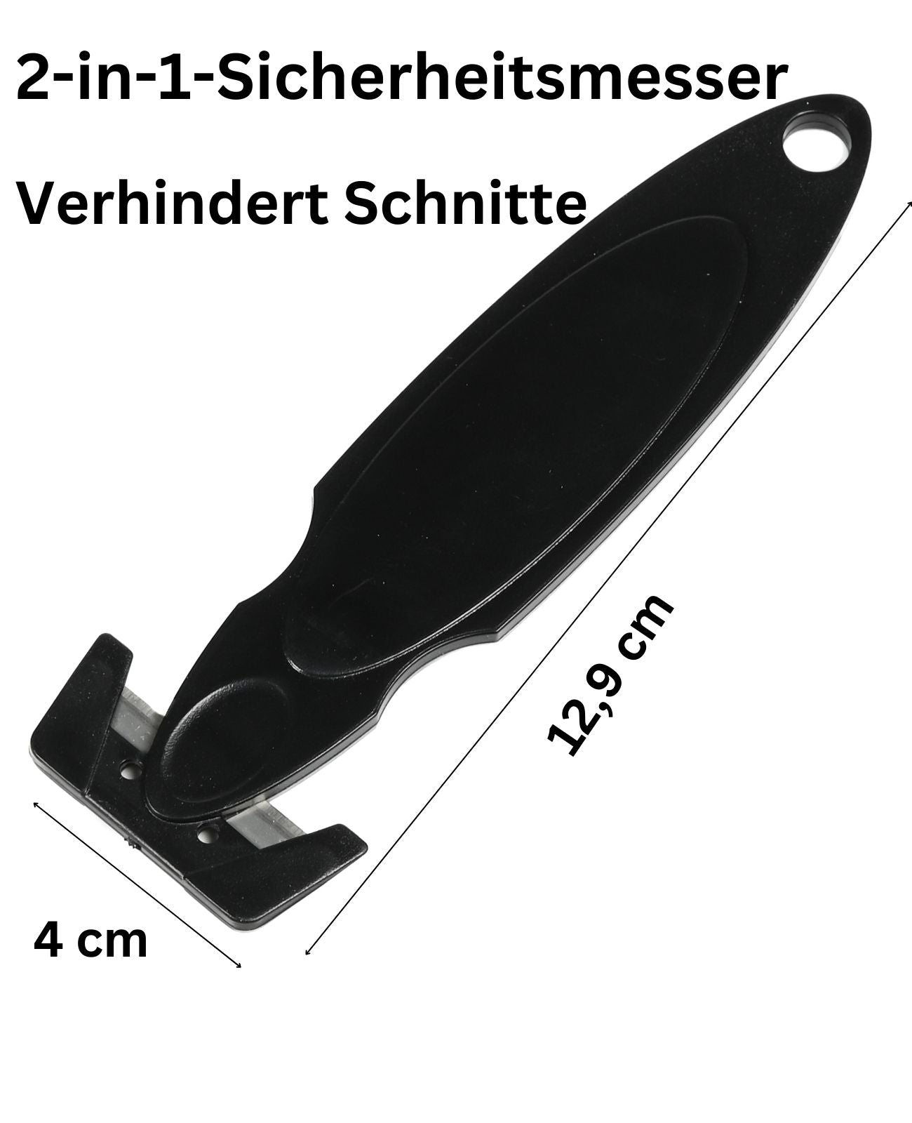Sicherheitsmesser Kartonmesser Folienschneider Paketmesser Cuttermesser