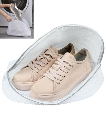 Wäschenetz Wäschebeutel Wäschesack für Schuhe Schuhbeutel mit Reißverschluss