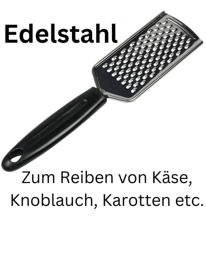 Reibeisen Reibe Edelstahl Küchenreibe Raspel  Käsereibe Gemüse Obst Käse