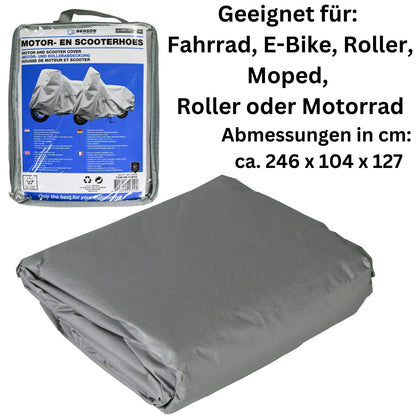 Motorrad Abdeckplane Motorradgarage Roller Abdeckung Staubschutz Schutzhülle