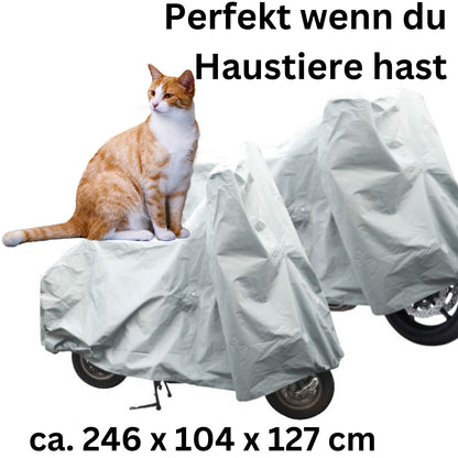 Motorrad Abdeckplane Motorradgarage Roller Abdeckung Staubschutz Schutzhülle