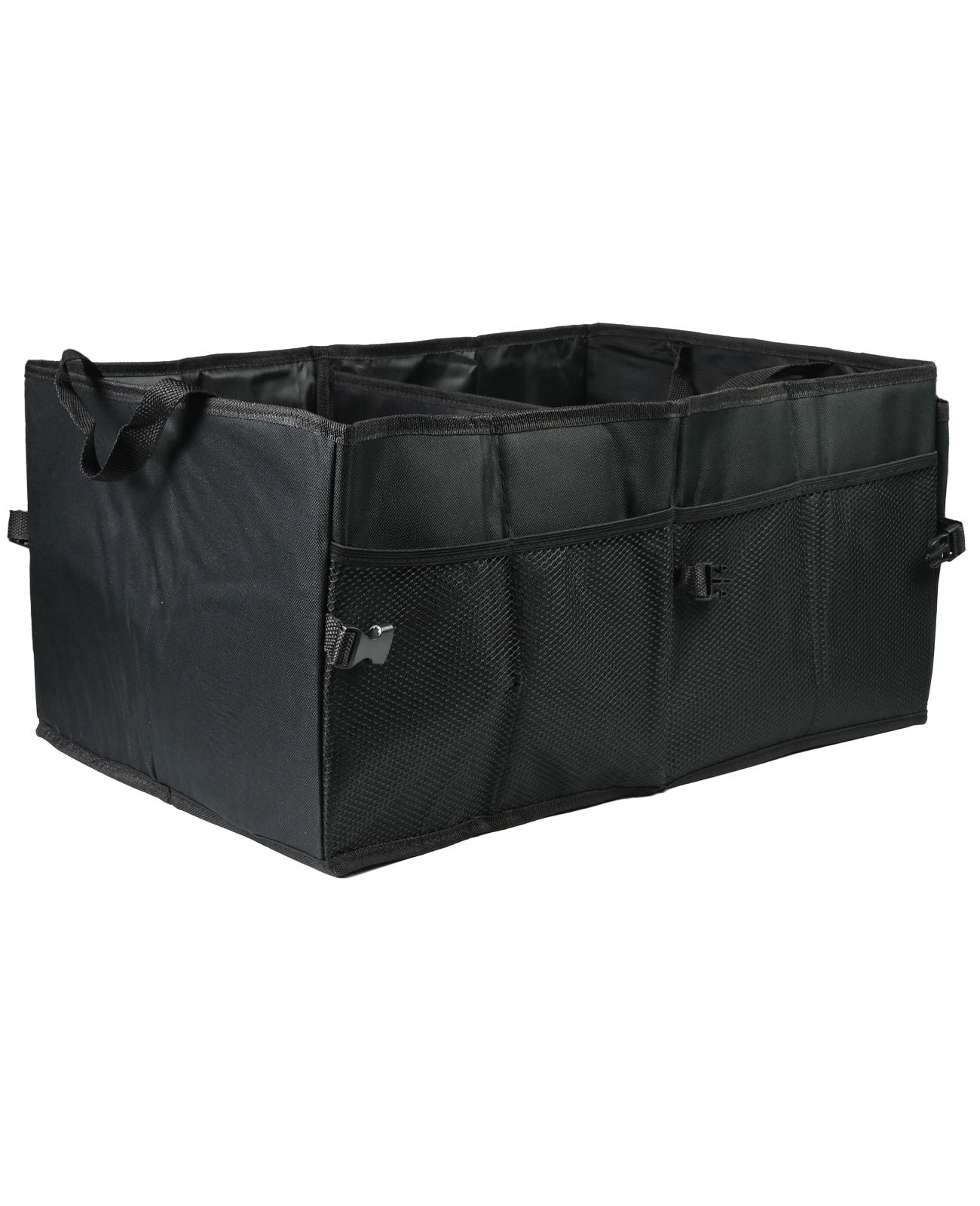 Kofferraumtasche Organizer Kofferraum Autotasche Auto Klett Tasche Schwarz Box