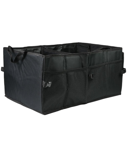 Kofferraumtasche Organizer Kofferraum Autotasche Auto Klett Tasche Schwarz Box