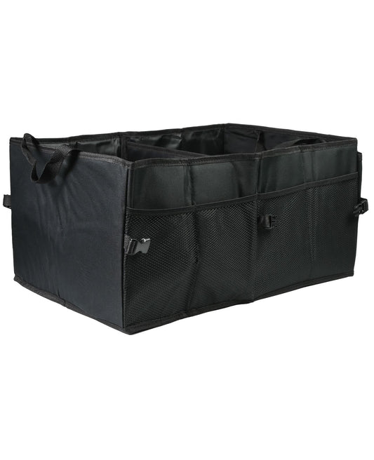 Kofferraumtasche Organizer Kofferraum Autotasche Auto Klett Tasche Schwarz Box