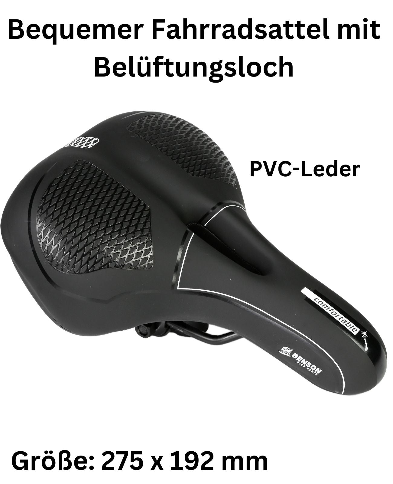 Ergonomische Fahrradsattel Fahrrad Sattel Fahrradsitz Tourensattel Polsterung