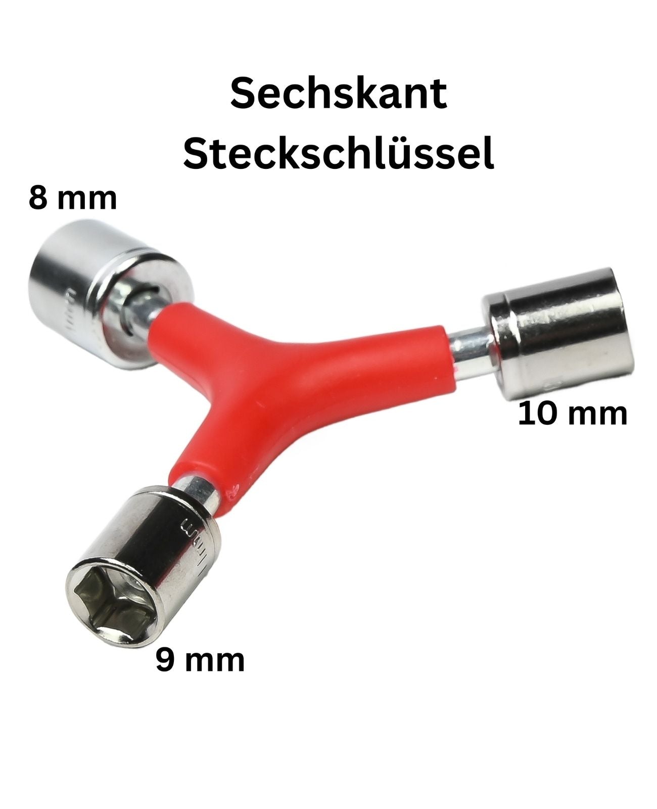 Steckschlüssel Sechskant Stecknuss Schlüssel Außensechskant 8/9/10 mm