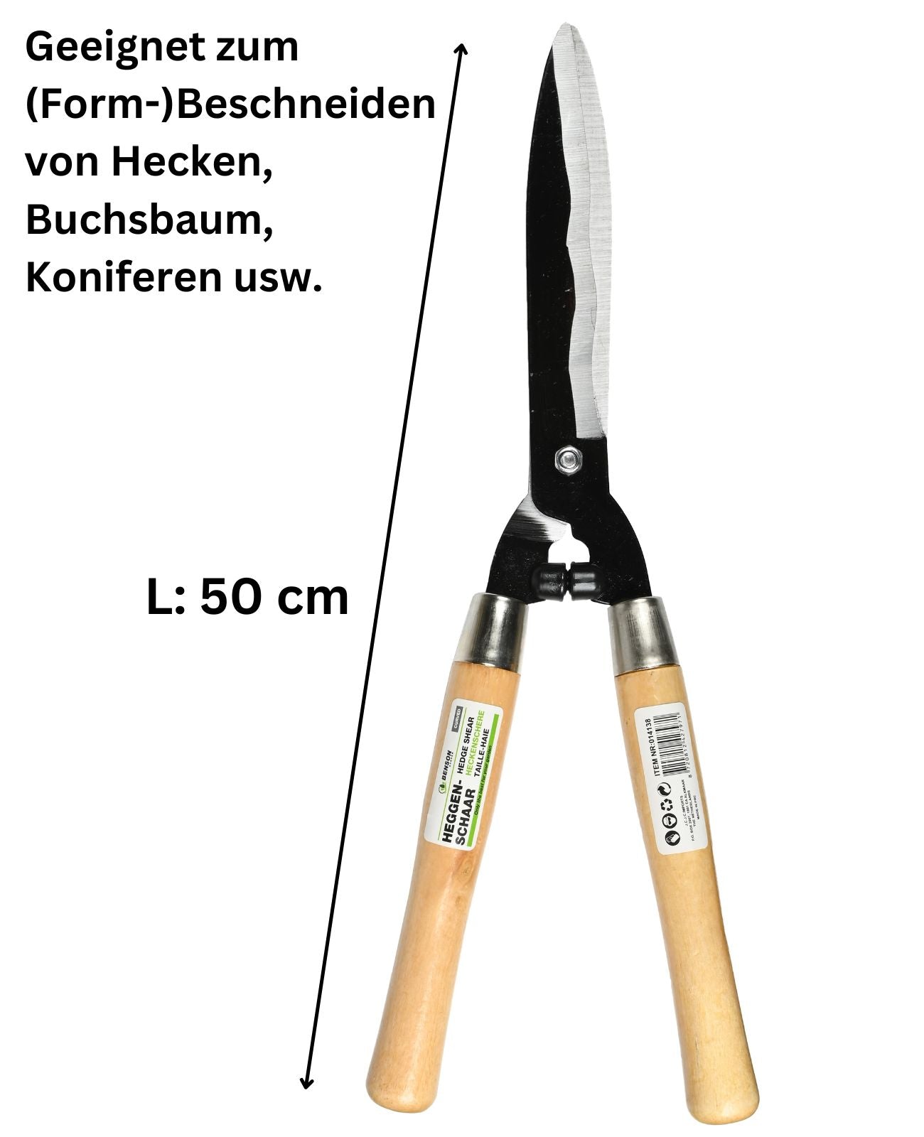Heckenschere Hand Strauchschere Gartenschere Buschschere Baumschere
