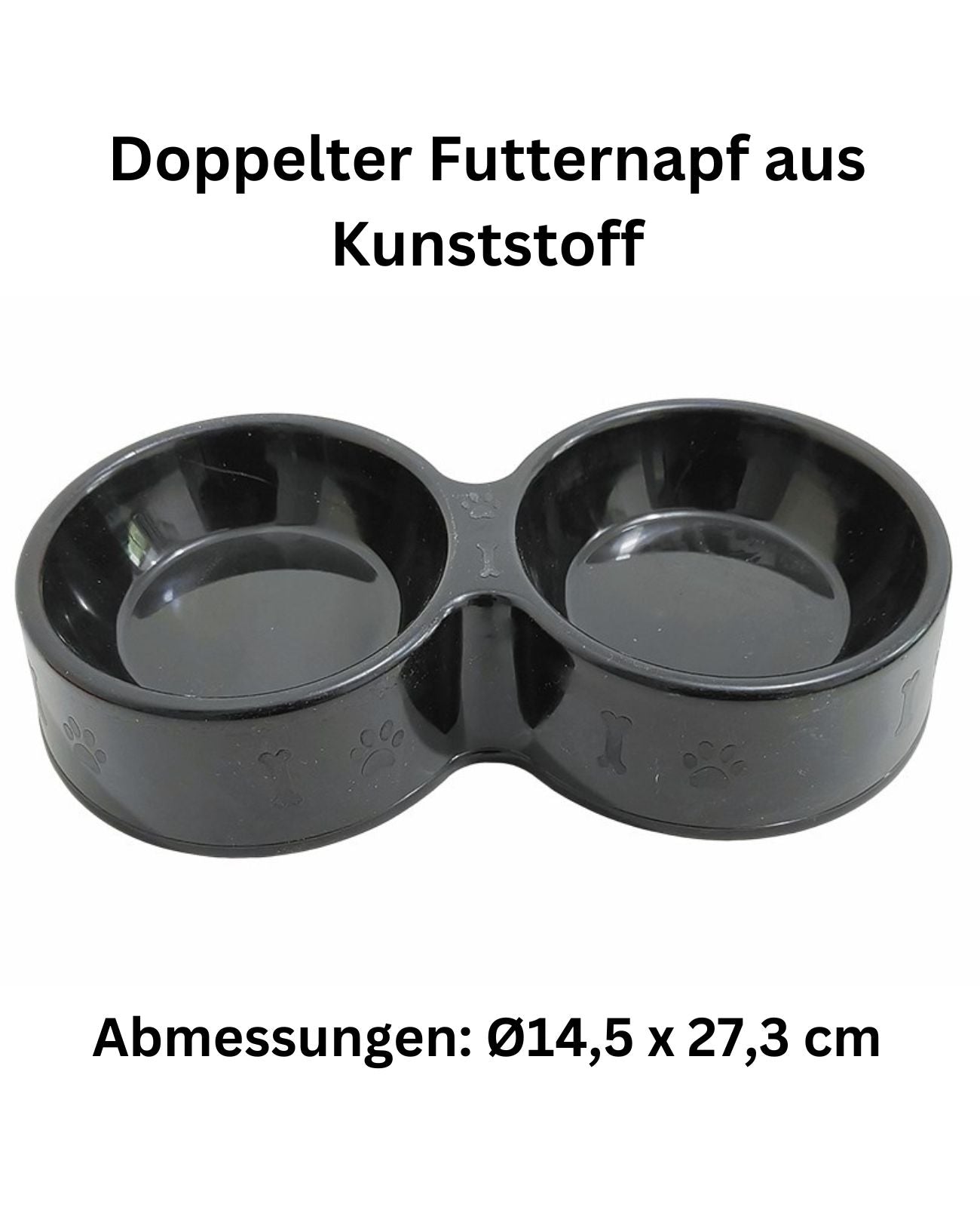 Doppel Futternapf Hundenapf Katzennapf Wassernapf Fressnapf Trinknapf