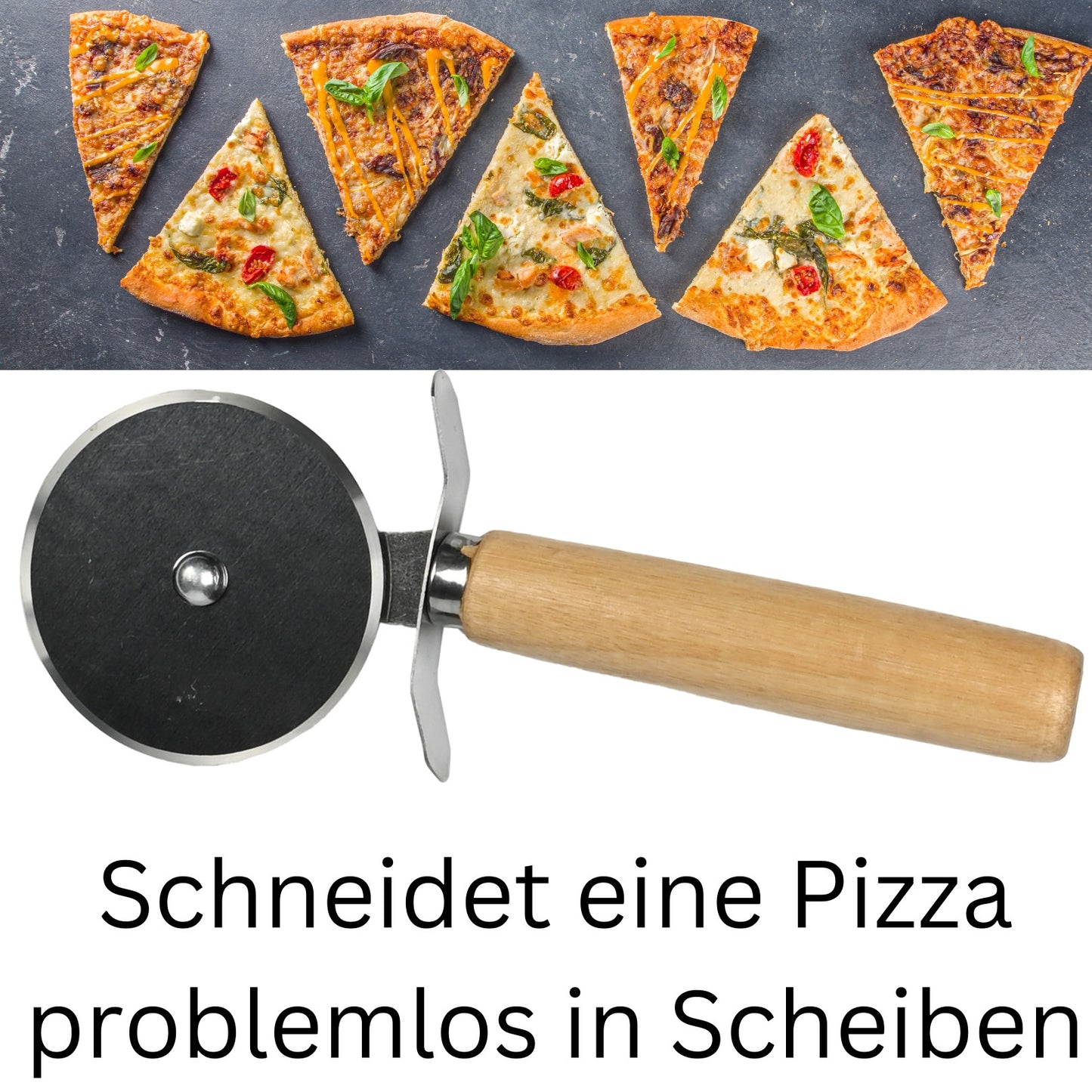 Pizzaschneider Pizzarad Pizzaroller Pizzamesser Pizzateiler Pizza Schneider