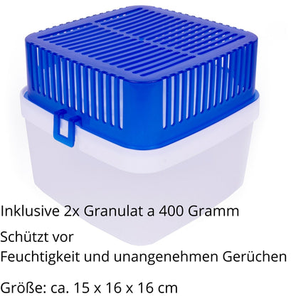 Luftentfeuchter Raumentfeuchter inkl 800 Gramm Granulat nachfüllbar