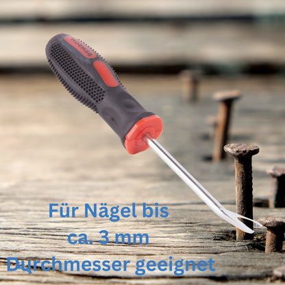 Nagelheber Nagelzieher Nageleisen Klammernheber mit U-Gabel 20,5cm