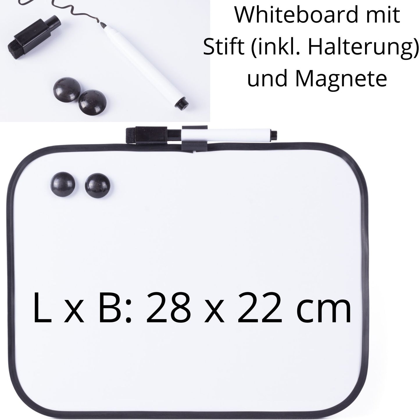 Whiteboard Pinnwand Magnettafel Wandtafel Schreibtafel Marker Magnet Board