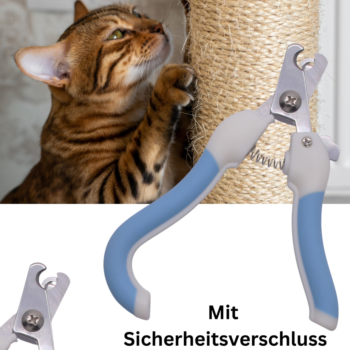Krallenschere Hund Katze Krallenzange Nagelzange Knipser Nagelschere Zange