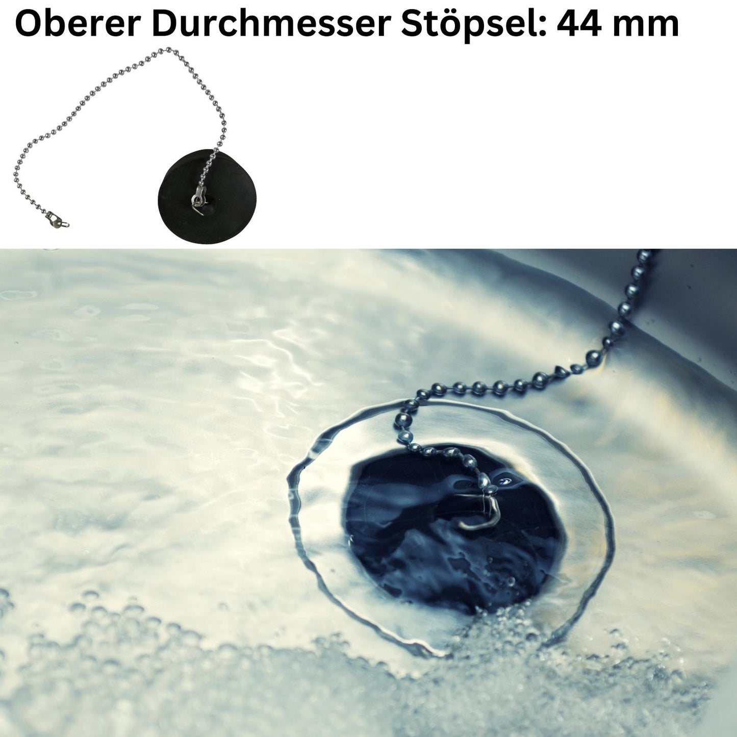 Abflussstopfen Abfluss Stöpsel  Bad Waschbecken Dusche Badewanne Küche