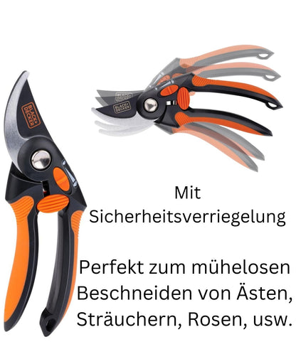 Gartenschere Baumschere Schere BLACK+DECKER