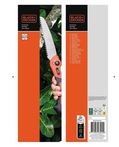 Astsäge Baumsäge Handsäge Gartensäge Holzsäge Klappsäge Säge BLACK+DECKER