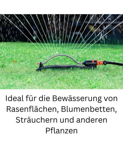 Sprinkler Rasensprenger Gartensprenger Regner Vierecksprenger BLACK+DECKER
