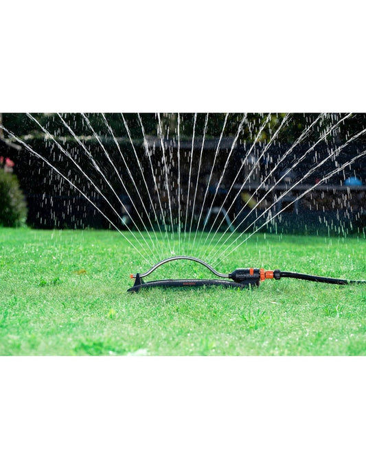 Sprinkler Rasensprenger Gartensprenger Regner Vierecksprenger BLACK+DECKER