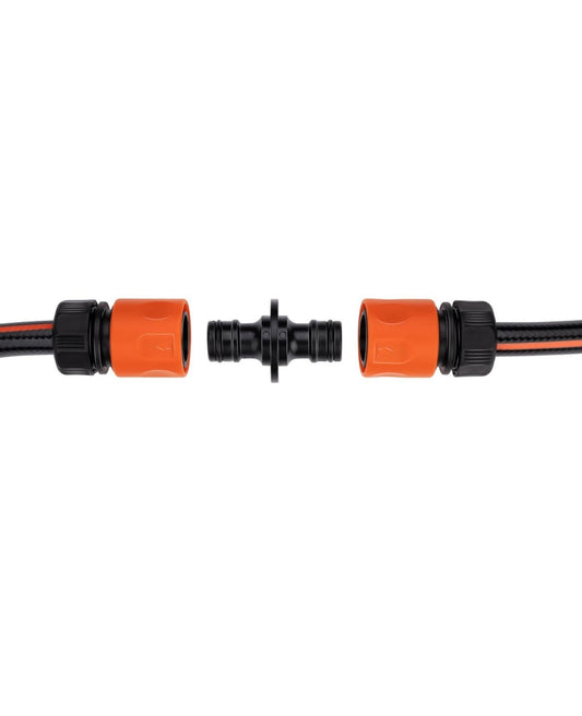 Schlauchkupplung 2 Wege Black+Decker Schlauchverbinder Gartenschlauch