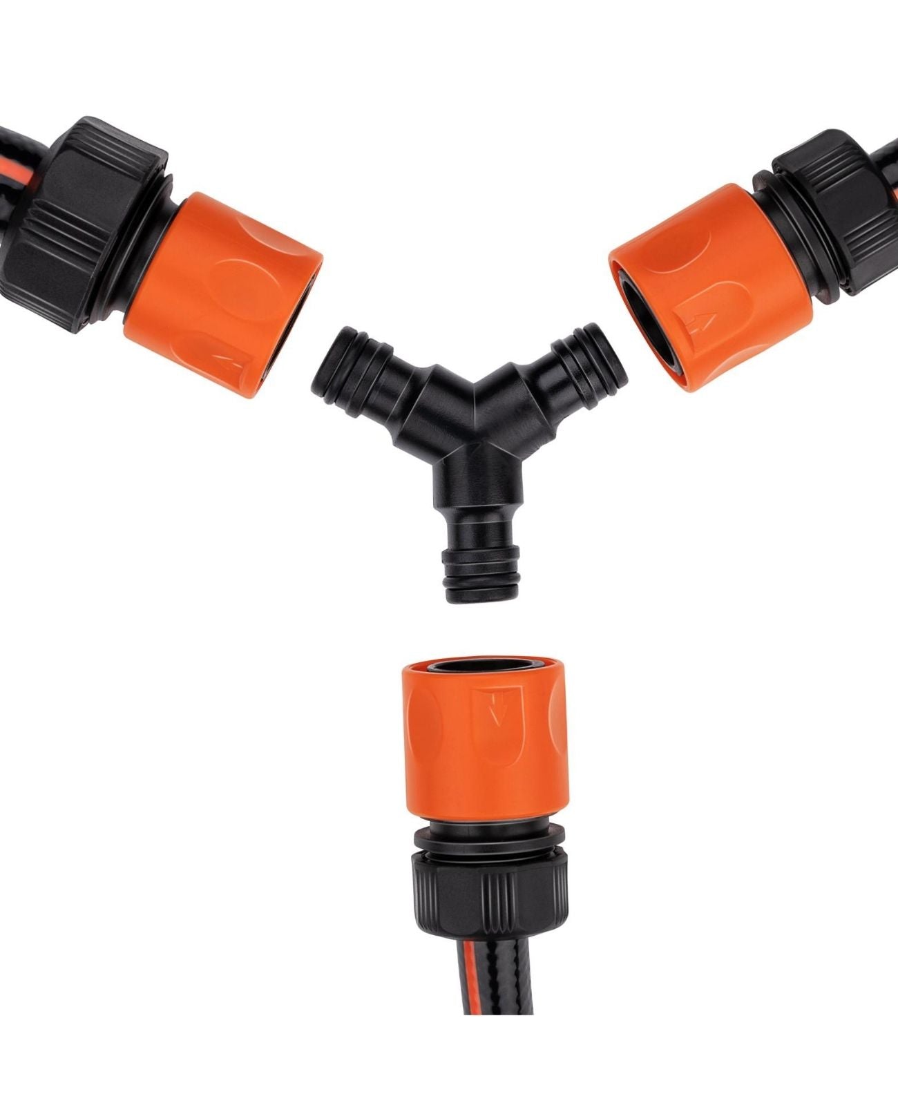 Schlauchkupplung 3 Wege Schlauchverbinder BLACK+DECKER