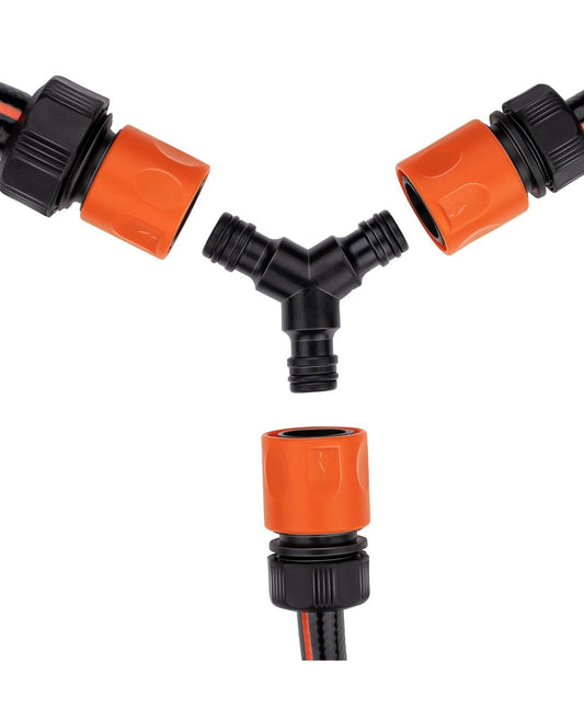 Schlauchkupplung 3 Wege Schlauchverbinder BLACK+DECKER