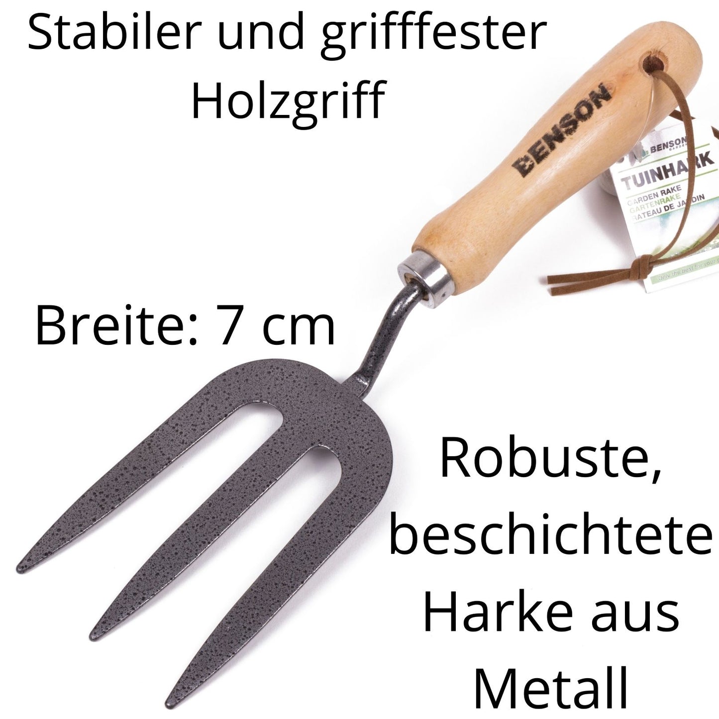 Gartenharke Handharke Handraklle Garten Harke Pflanz Blumen Kralle Hand Rechen