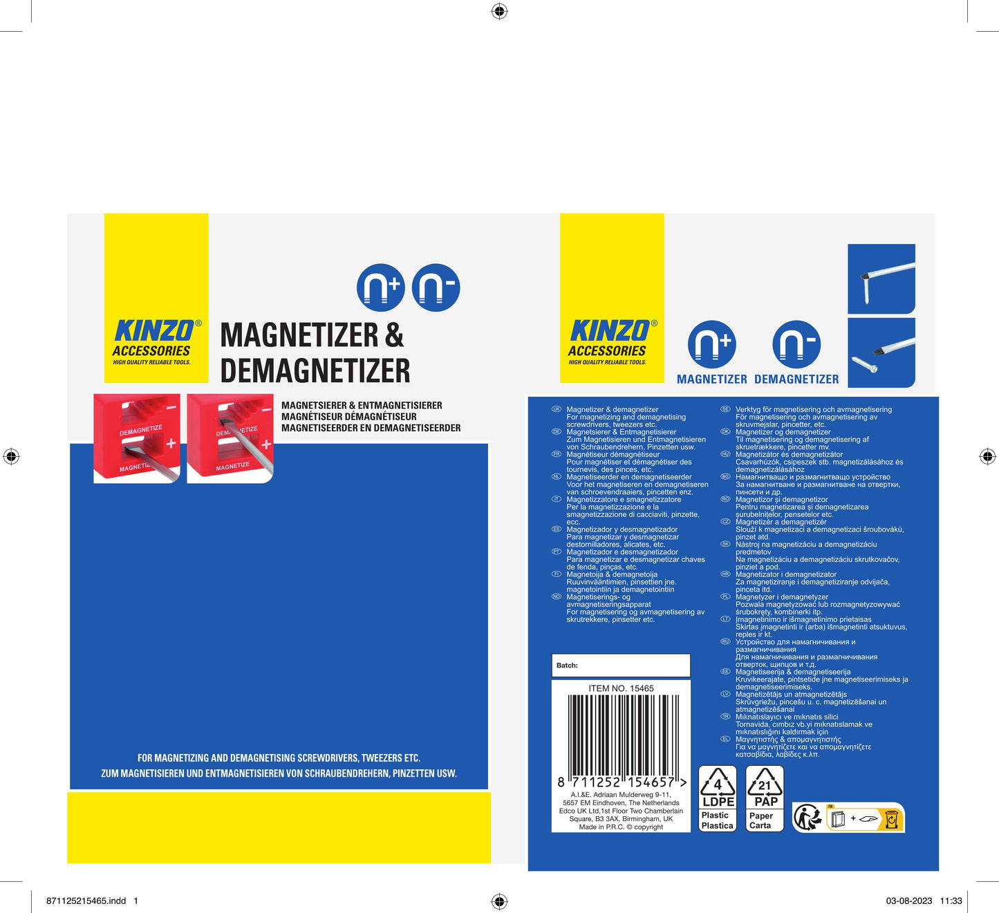 Metall Magnetisierer Entmagnetisierer magnetisieren entmagnetisieren Gerät