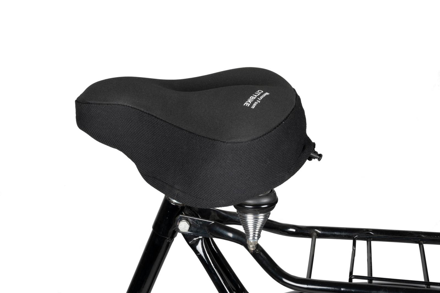 Sattelbezug Satteldecke Gelsattel Fahrrad Sattelüberzug 26x23,5cm Dunlop