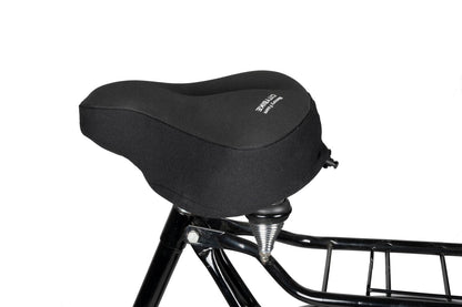 Sattelbezug Satteldecke Gelsattel Fahrrad Sattelüberzug 26x23,5cm Dunlop