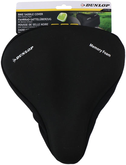 Sattelbezug Satteldecke Gelsattel Fahrrad Sattelüberzug 26x23,5cm Dunlop